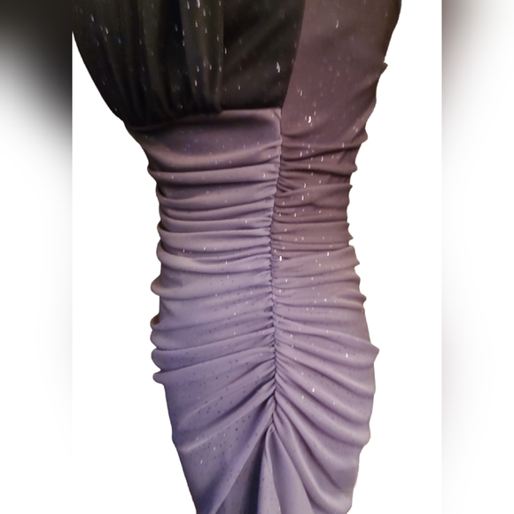 Betsy & Adam size 8 black/gray dress - Picture 2 of 10